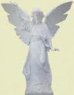 sculpture of angel